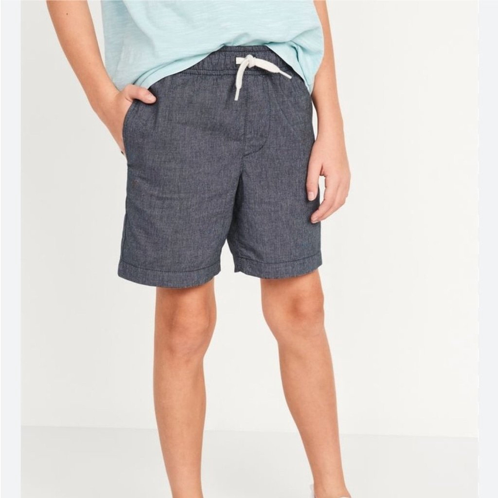 Old Navy Boys Blue Cotton Shorts 14-16